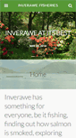 Mobile Screenshot of inverawe-fisheries.co.uk